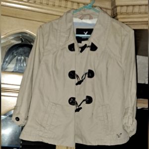 American Eagle Crop Utility Jacket Size Large